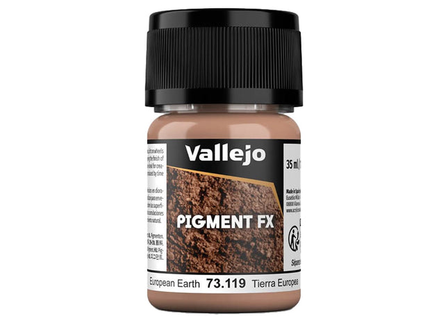 Gamers Guild AZ Vallejo Vallejo: Pigment Effects 73.119 - European Earth (Pre-Order) ACD Distribution