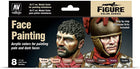 Gamers Guild AZ Vallejo Vallejo Set: 70.119 Face Painting Set 8 Colors HobbyTyme