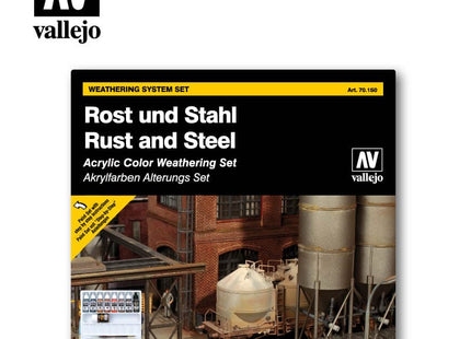 Gamers Guild AZ Vallejo Vallejo Set: 70.150 Rust and Steel HobbyTyme