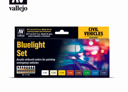 Gamers Guild AZ Vallejo Vallejo Set: 71.154 Bluelight Set HobbyTyme