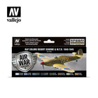 Gamers Guild AZ Vallejo Vallejo Set: 71.163 RAF colors Desert Scheme & M.T.O. 1940-1945 HobbyTyme