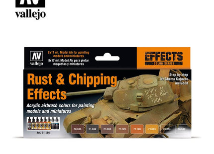 Gamers Guild AZ Vallejo Vallejo Set: 71.186 Rust & Chipping Effects HobbyTyme