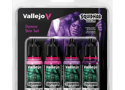 Gamers Guild AZ Vallejo Vallejo: Squidmar Color - Demon Skin Set (Pre-Order) ACD Distribution