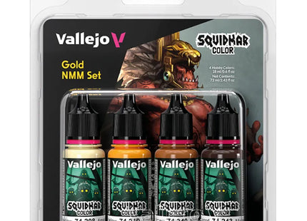 Gamers Guild AZ Vallejo Vallejo: Squidmar Color - Gold Non-Metalic Metal Set (Pre-Order) ACD Distribution