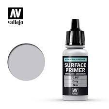 Gamers Guild AZ Vallejo Vallejo: Surface Primer 70.601 Grey HobbyTyme