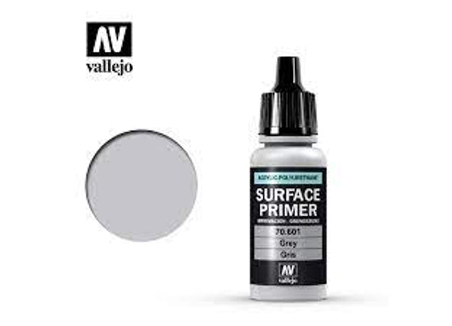 Gamers Guild AZ Vallejo Vallejo: Surface Primer 70.601 Grey HobbyTyme