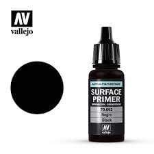 Gamers Guild AZ Vallejo Vallejo: Surface Primer 70.602 Black HobbyTyme