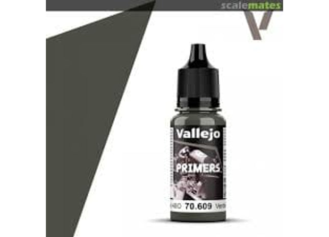 Gamers Guild AZ Vallejo Vallejo: Surface Primer 70.609 Russian Green HobbyTyme