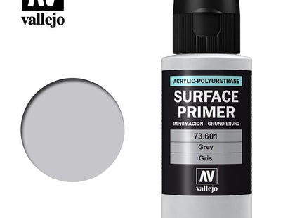Gamers Guild AZ Vallejo Vallejo: Surface Primer 73.601 Grey 60ml HobbyTyme