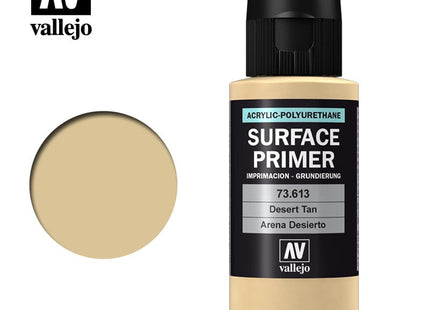 Gamers Guild AZ Vallejo Vallejo: Surface Primer 73.613 Desert Tan 60ml HobbyTyme