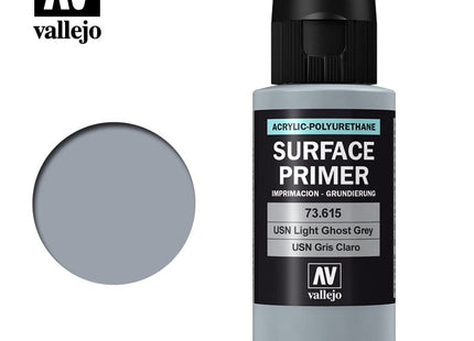 Gamers Guild AZ Vallejo Vallejo: Surface Primer 73.615 USN Light Ghost Grey 60ml HobbyTyme