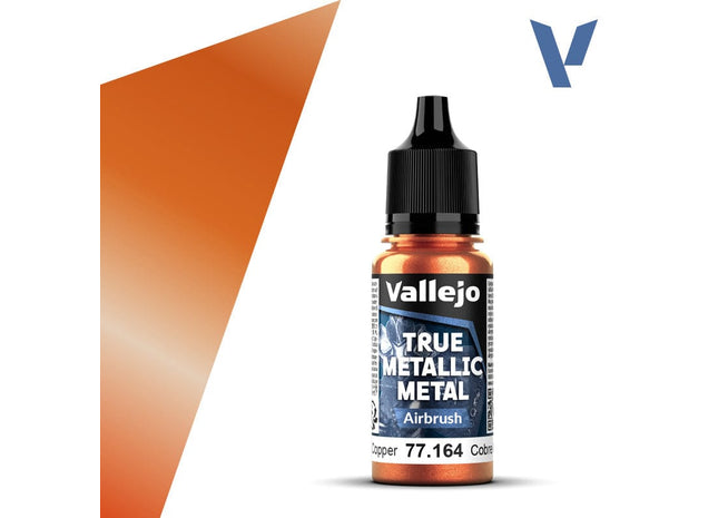 Gamers Guild AZ Vallejo Vallejo True Metallic Metal (Airbrush): Ancient Copper (18 ml) (Pre-Order) AGD