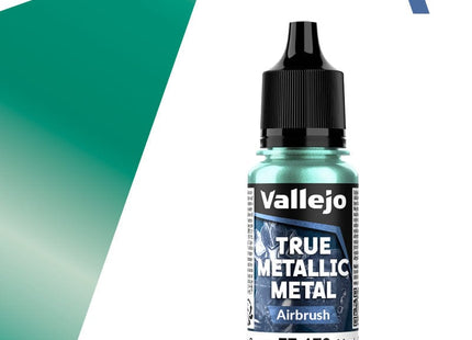 Gamers Guild AZ Vallejo Vallejo True Metallic Metal (Airbrush): Beetle Green (18 ml) (Pre-Order) AGD