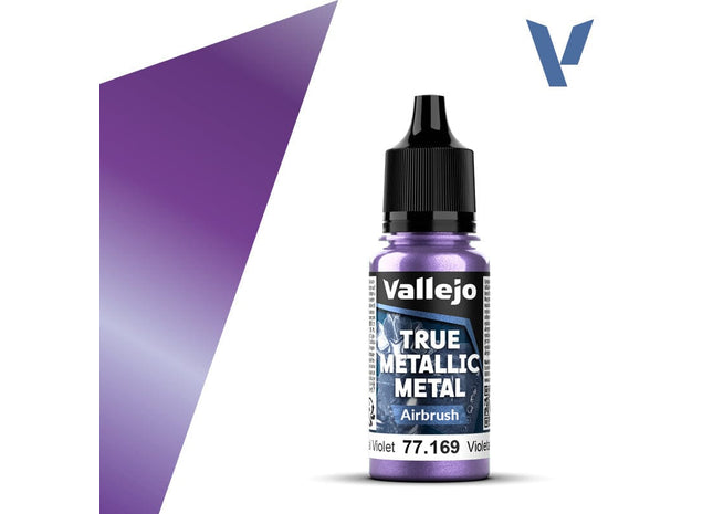 Gamers Guild AZ Vallejo Vallejo True Metallic Metal (Airbrush): Celestial Violet (18 ml) (Pre-Order) AGD