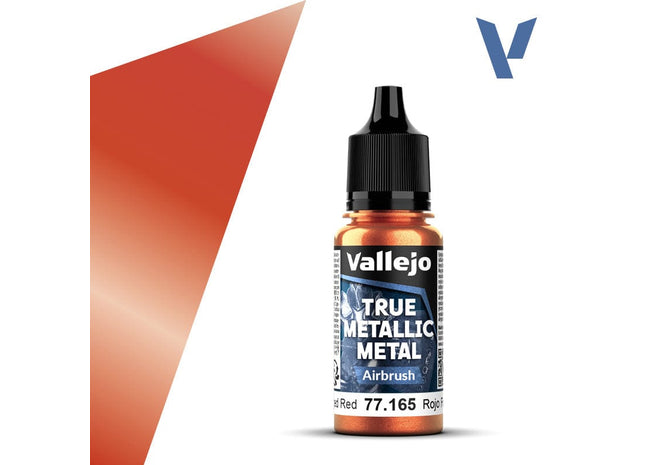 Gamers Guild AZ Vallejo Vallejo True Metallic Metal (Airbrush): Forged Red (18 ml) (Pre-Order) AGD