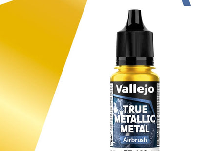 Gamers Guild AZ Vallejo Vallejo True Metallic Metal (Airbrush): Radiant Yellow (18 ml) (Pre-Order) AGD