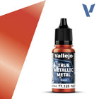 Gamers Guild AZ Vallejo Vallejo True Metallic Metal (Base): Forged Red (18 ml) (Pre-Order) AGD