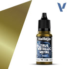 Gamers Guild AZ Vallejo Vallejo True Metallic Metal (Base): Greenish Gold (18 ml) (Pre-Order) AGD