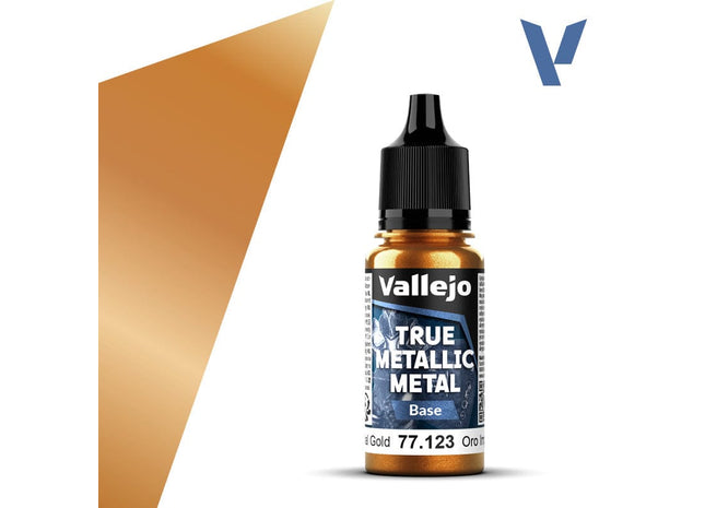 Gamers Guild AZ Vallejo Vallejo True Metallic Metal (Base): Imperial Gold (18 ml) (Pre-Order) AGD