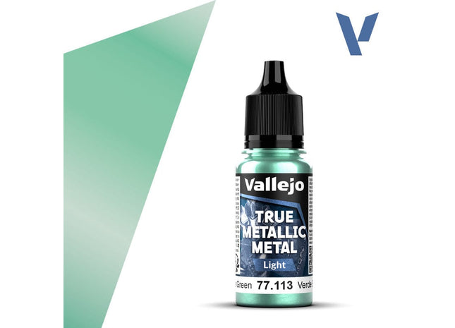 Gamers Guild AZ Vallejo Vallejo True Metallic Metal (Light): Beetle Green (18 ml) (Pre-Order) AGD