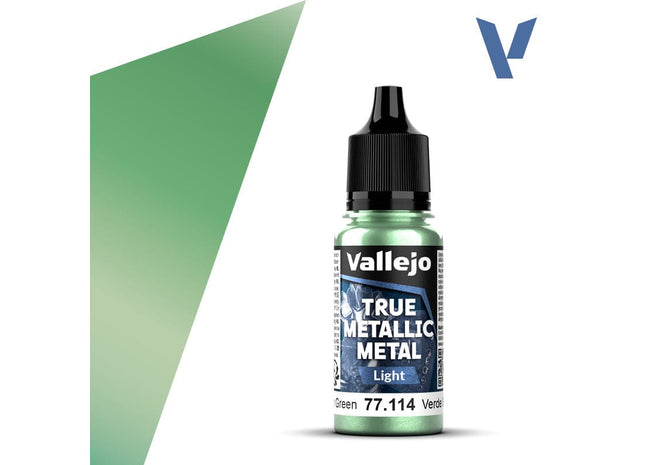 Gamers Guild AZ Vallejo Vallejo True Metallic Metal (Light): Dusken Green (18 ml) (Pre-Order) AGD