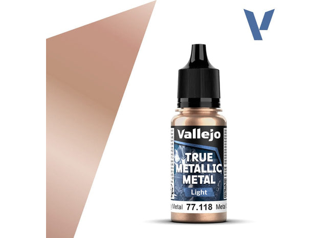 Gamers Guild AZ Vallejo Vallejo True Metallic Metal (Light): Rusty Metal (18 ml) (Pre-Order) AGD