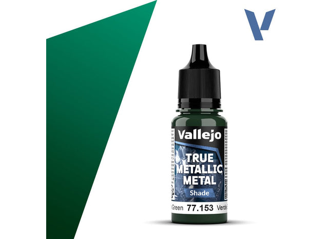 Gamers Guild AZ Vallejo Vallejo True Metallic Metal (Shade): Beetle Green (18 ml) (Pre-Order) AGD