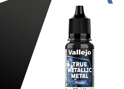 Gamers Guild AZ Vallejo Vallejo True Metallic Metal (Shade): Obsidian Black (18 ml) (Pre-Order) AGD
