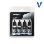 Gamers Guild AZ Vallejo Vallejo True Metallic Metal: Sterling Silver (4 Color Set) (Pre-Order) AGD
