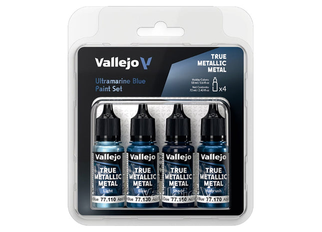 Gamers Guild AZ Vallejo Vallejo: True Metallic Metal - Ultramarine Blue Color Set (Pre-Order) ACD Distribution