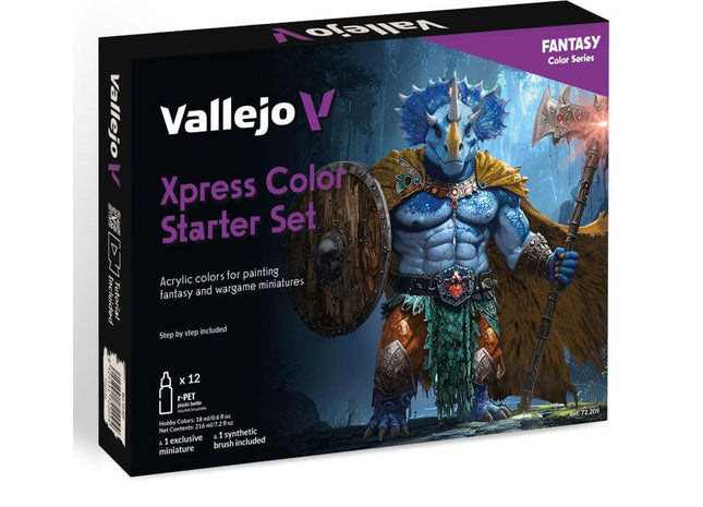 Gamers Guild AZ Vallejo Vallejo: Xpress Color Starter Set - Paint Set Discontinue