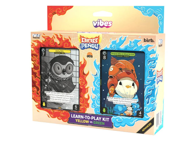 Gamers Guild AZ Vibes TCG Vibes TCG: Birb & Pengu 1st Edition - Advanced Starter Deck (Pre-Order) ACD Distribution