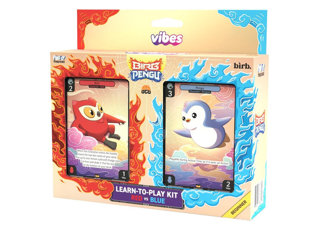 Gamers Guild AZ Vibes TCG Vibes TCG: Birb & Pengu 1st Edition - Beginner Starter Deck (Pre-Order) ACD Distribution