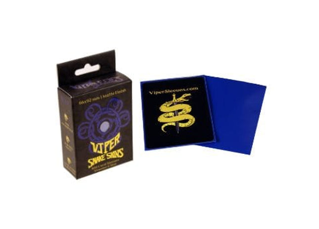 Gamers Guild AZ Viper Sleeves Viper Snakeskins: Blue Matte Standard (100ct) Viper Sleeves