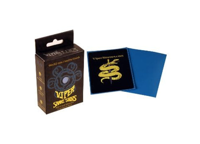 Gamers Guild AZ Viper Sleeves Viper Snakeskins: Teal Matte Standard (100ct) Viper Sleeves