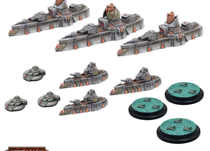 Gamers Guild AZ Warcradle Studios Dystopian Wars: Commonwealth Starter Set (Pre-Order) Occam Distribution