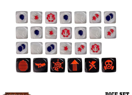 Gamers Guild AZ Warcradle Studios Dystopian Wars Dice Set Occam Distribution