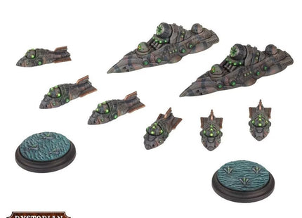 Gamers Guild AZ Warcradle Studios Dystopian Wars: Enlightened Frontline Squadrons (Pre-Order) Occam Distribution