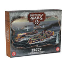 Gamers Guild AZ Warcradle Studios Dystopian Wars: Ergun Battlefleet Set Occam Distribution