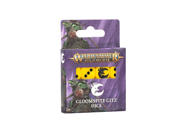 Gamers Guild AZ Warhammer 40,000 Age of Sigmar: Gloomspite Gitz Dice (Pre-Order) Games-Workshop