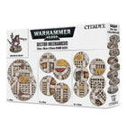 Gamers Guild AZ Warhammer 40,000 Citadel: Basing - Warhammer 40K Sector Mechanicus 32mm, 40mm & 65mm Round Bases Games-Workshop