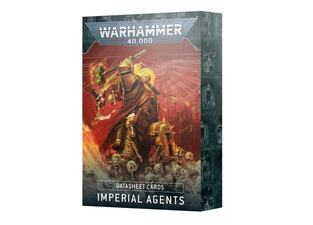 Gamers Guild AZ Warhammer 40,000 Datasheet Cards - Imperial Agents Games-Workshop