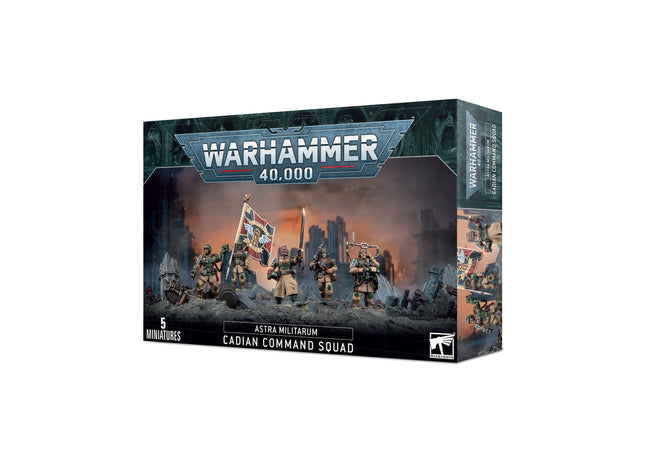 Gamers Guild AZ Warhammer 40,000 Warhammer 40K: Astra Militarum - Cadian Command Squad Games-Workshop
