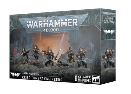 Gamers Guild AZ Warhammer 40,000 Warhammer 40k: Astra Militarum: Krieg Combat Engineers (Pre-Order) Games-Workshop