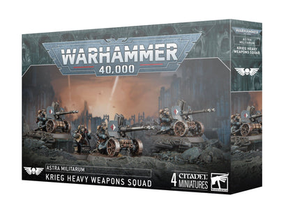 Gamers Guild AZ Warhammer 40,000 Warhammer 40k: Astra Militarum: Krieg Heavy Weapons Squad (Pre-Order) Games-Workshop