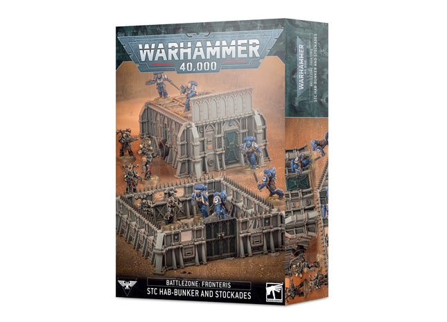 Gamers Guild AZ Warhammer 40,000 Warhammer 40k: Battlezone Fronteris - STC Hab-Bunker & Stockade Games-Workshop