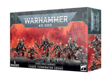 Gamers Guild AZ Warhammer 40,000 Warhammer 40K: Chaos Space Marines - Chaos Terminator Squad Games-Workshop