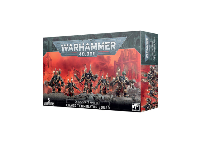 Gamers Guild AZ Warhammer 40,000 Warhammer 40K: Chaos Space Marines - Chaos Terminator Squad Games-Workshop