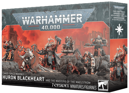Gamers Guild AZ Warhammer 40,000 Warhammer 40K: Chaos Space Marines - Huron Blackheart and the Masters of the Maelstrom (Pre-Order) Games-Workshop