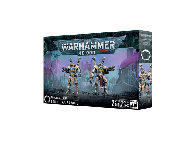 Gamers Guild AZ Warhammer 40,000 Warhammer 40K: Chaos Space Marines: Thousand Sons: Sekhetar Robots (Pre-Order) Games-Workshop